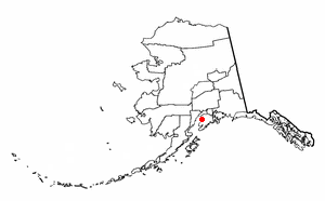 Map of Kalifornsky