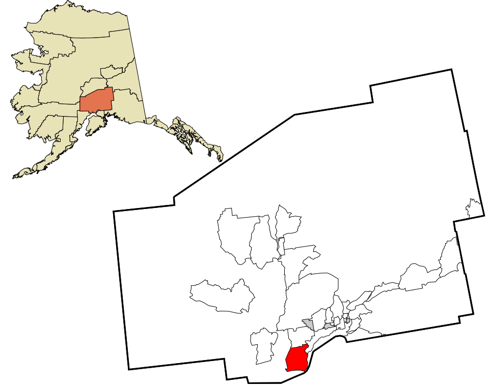Locator map of Point MacKenzie