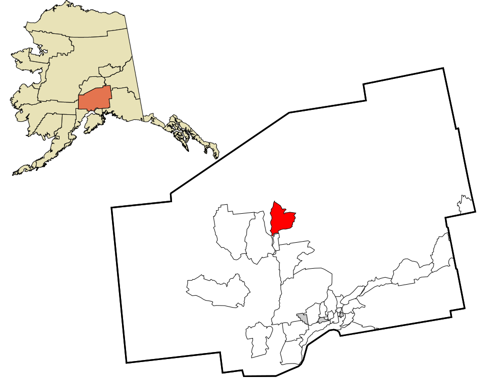 Locator map of Chase