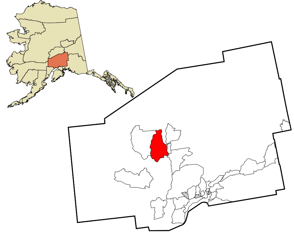 Locator map of Trapper Creek