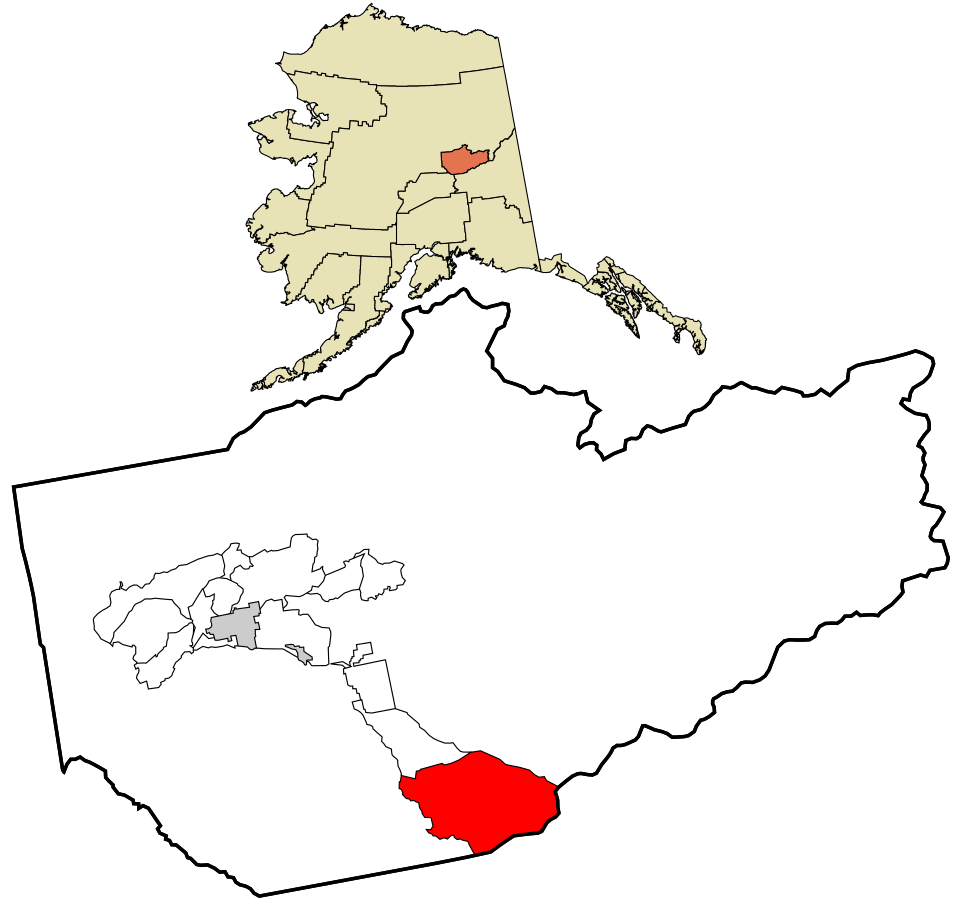 Locator map of Harding-Birch Lakes