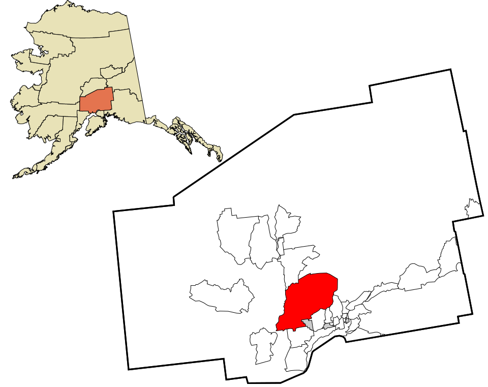 Locator map of Willow