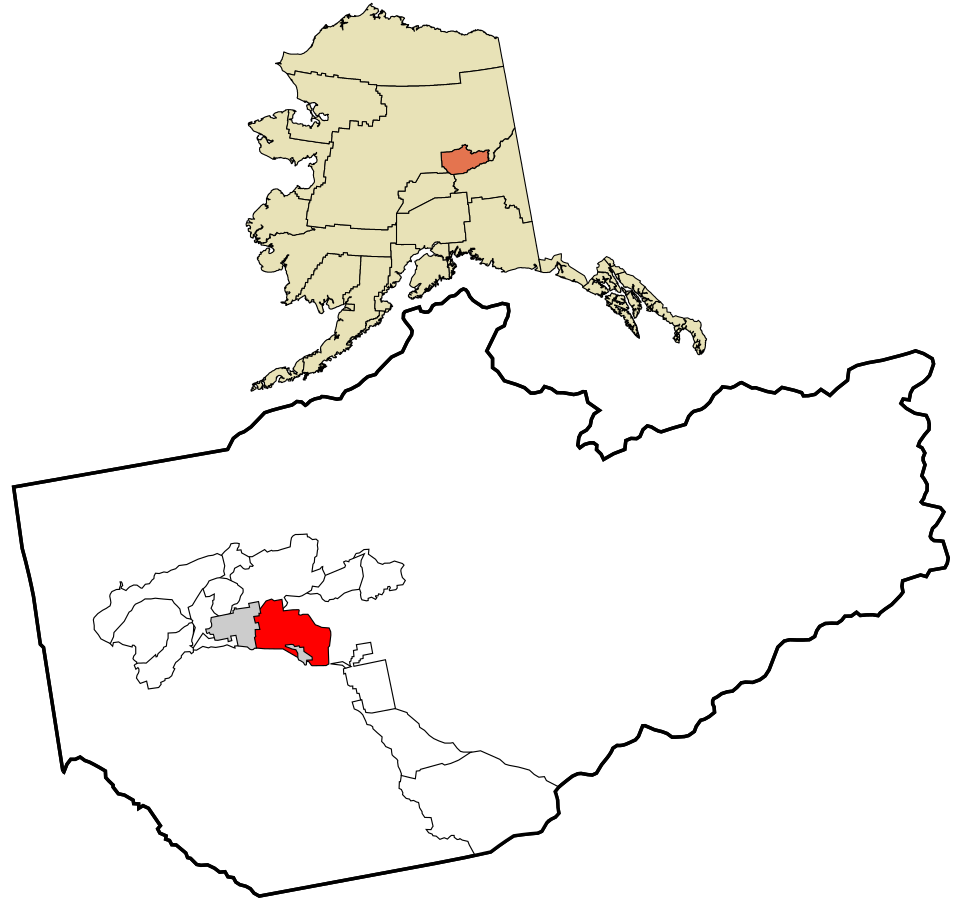 Locator map of Badger