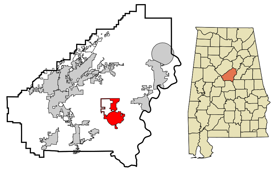 Map of Columbiana