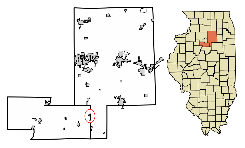 Locator map of Wenona