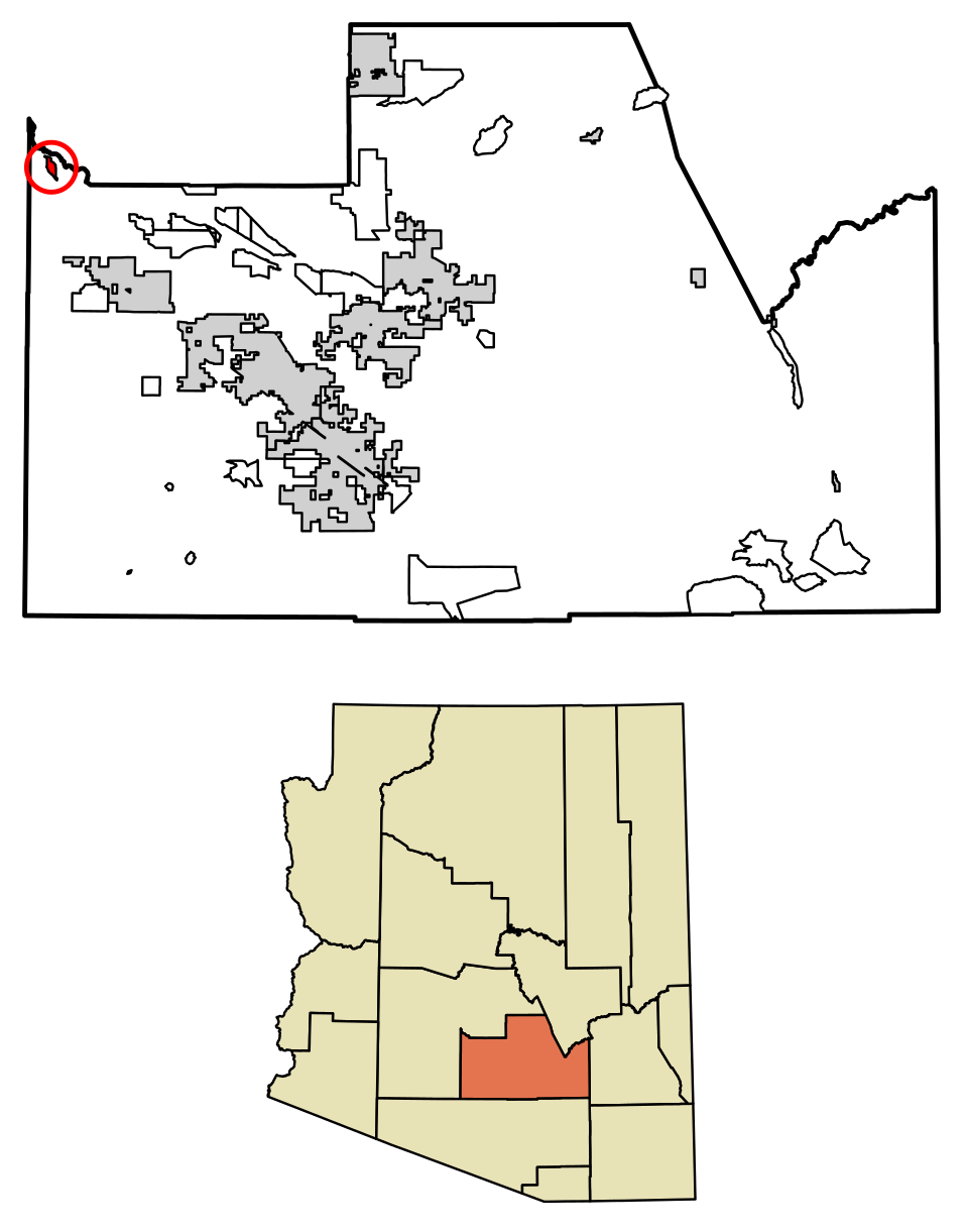 Locator map of Santa Cruz
