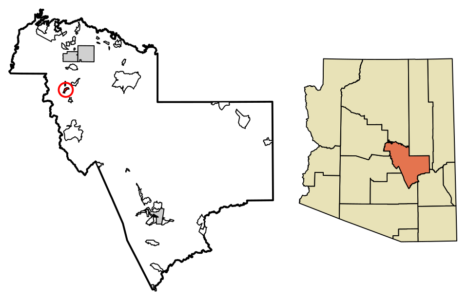 Locator map of Deer Creek
