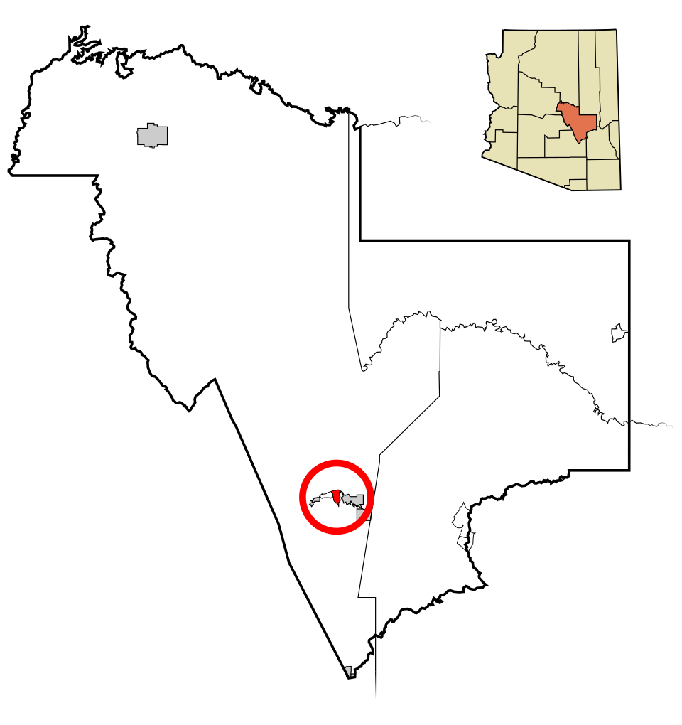 Map of Central Heights-Midland City
