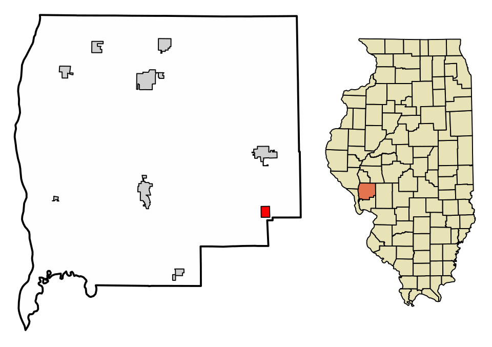 Locator map of Rockbridge