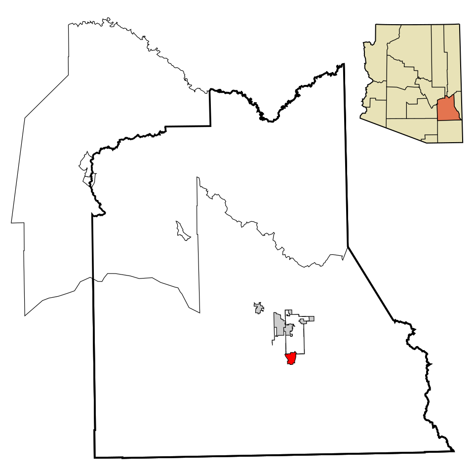 Map of Swift Trail Junction