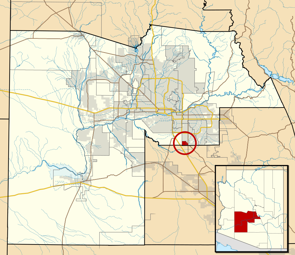 Map of Sun Lakes