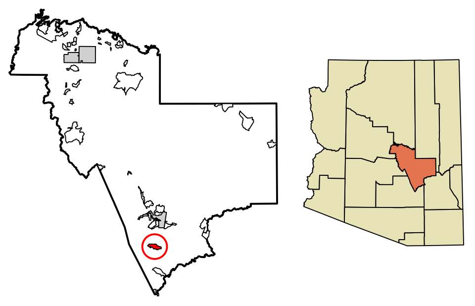 Locator map of El Capitan