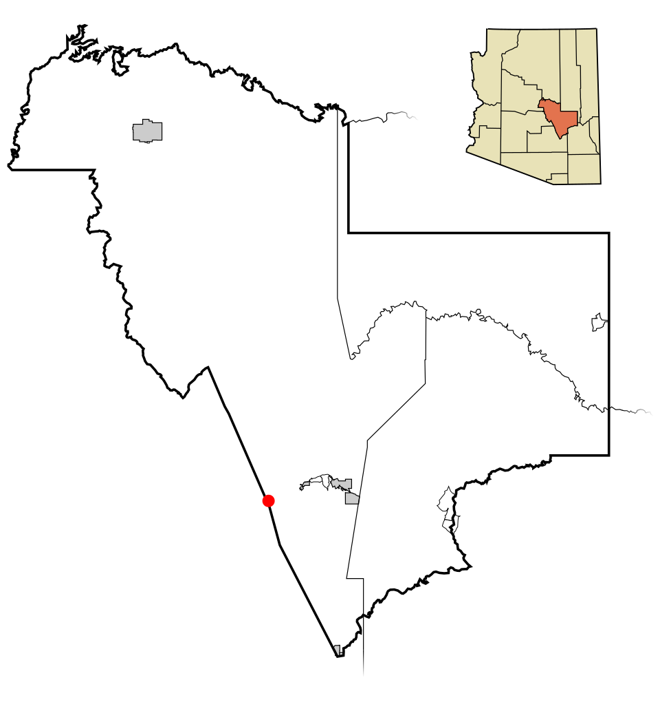 Locator map of Top-of-the-World