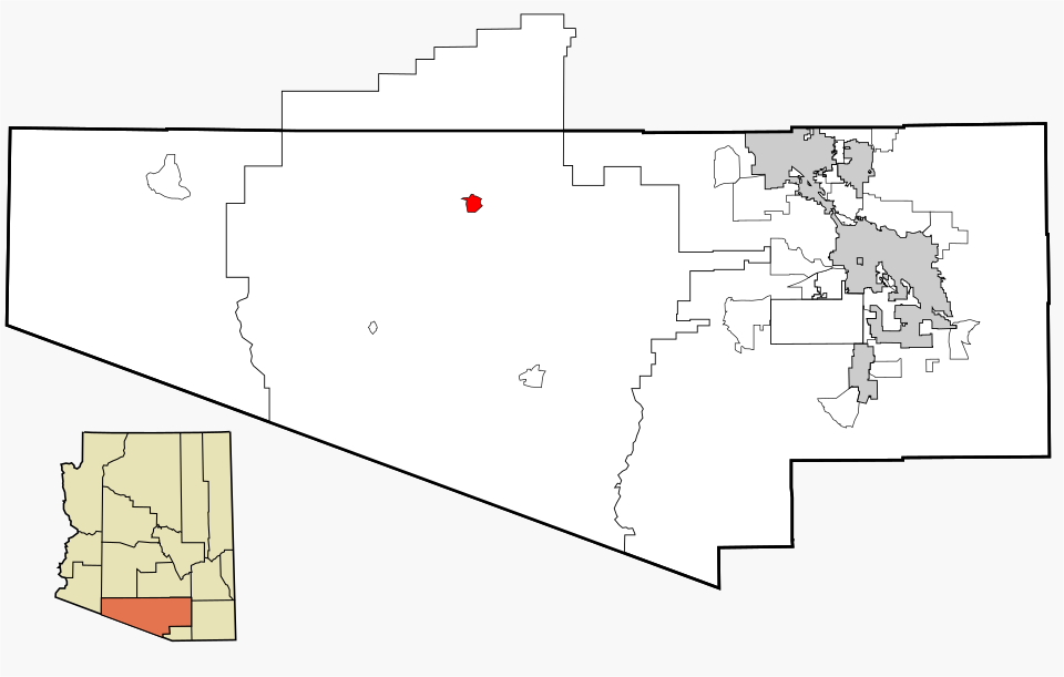 Locator map of Santa Rosa