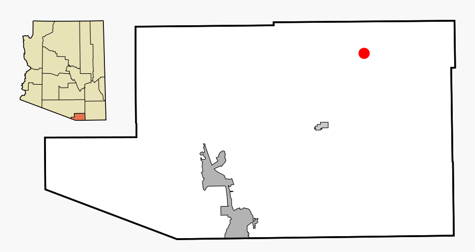 Locator map of Sonoita