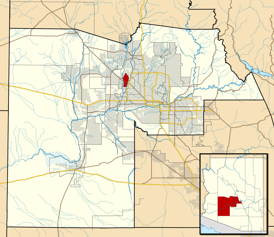Locator map of Sun City
