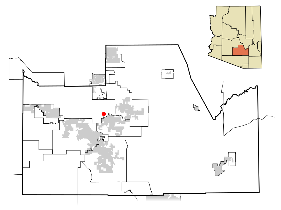 Locator map of Blackwater