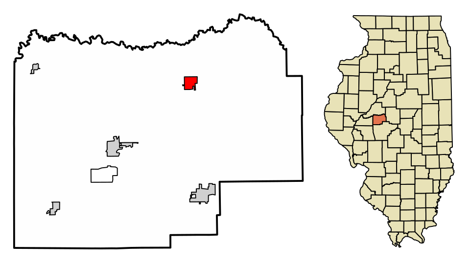 Locator map of Greenview