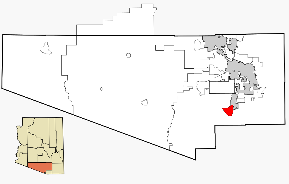 Map of Green Valley