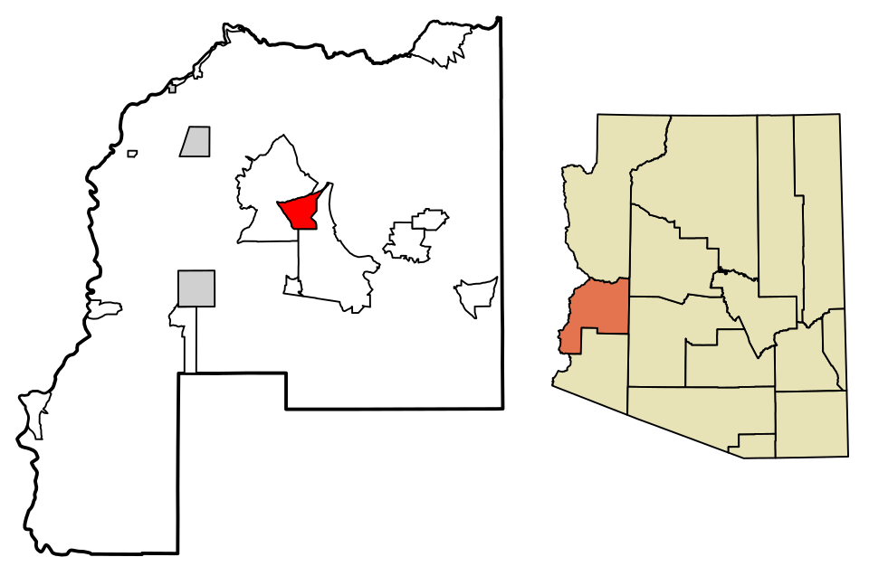 Locator map of Utting