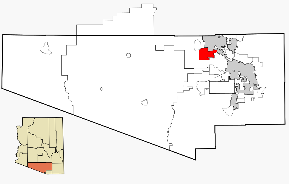 Locator map of Picture Rocks