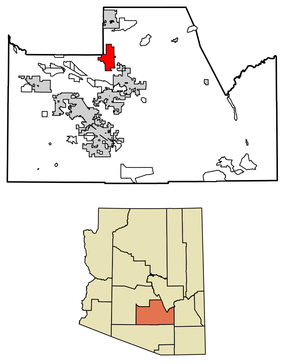 Map of San Tan Valley