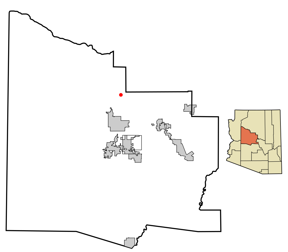 Map of Paulden