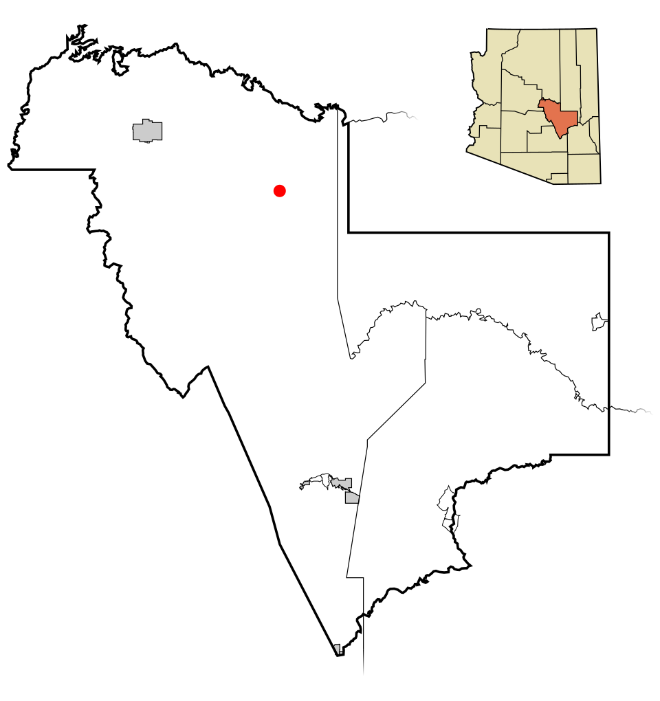 Locator map of Young