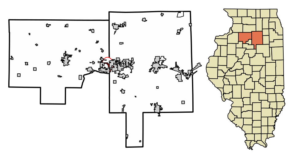 Locator map of Dalzell