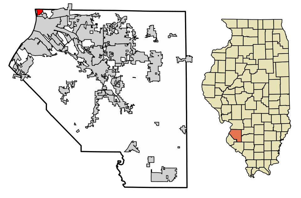 Locator map of Brooklyn