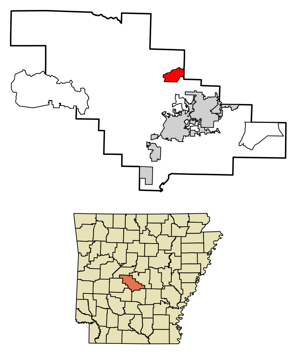 Locator map of Avilla