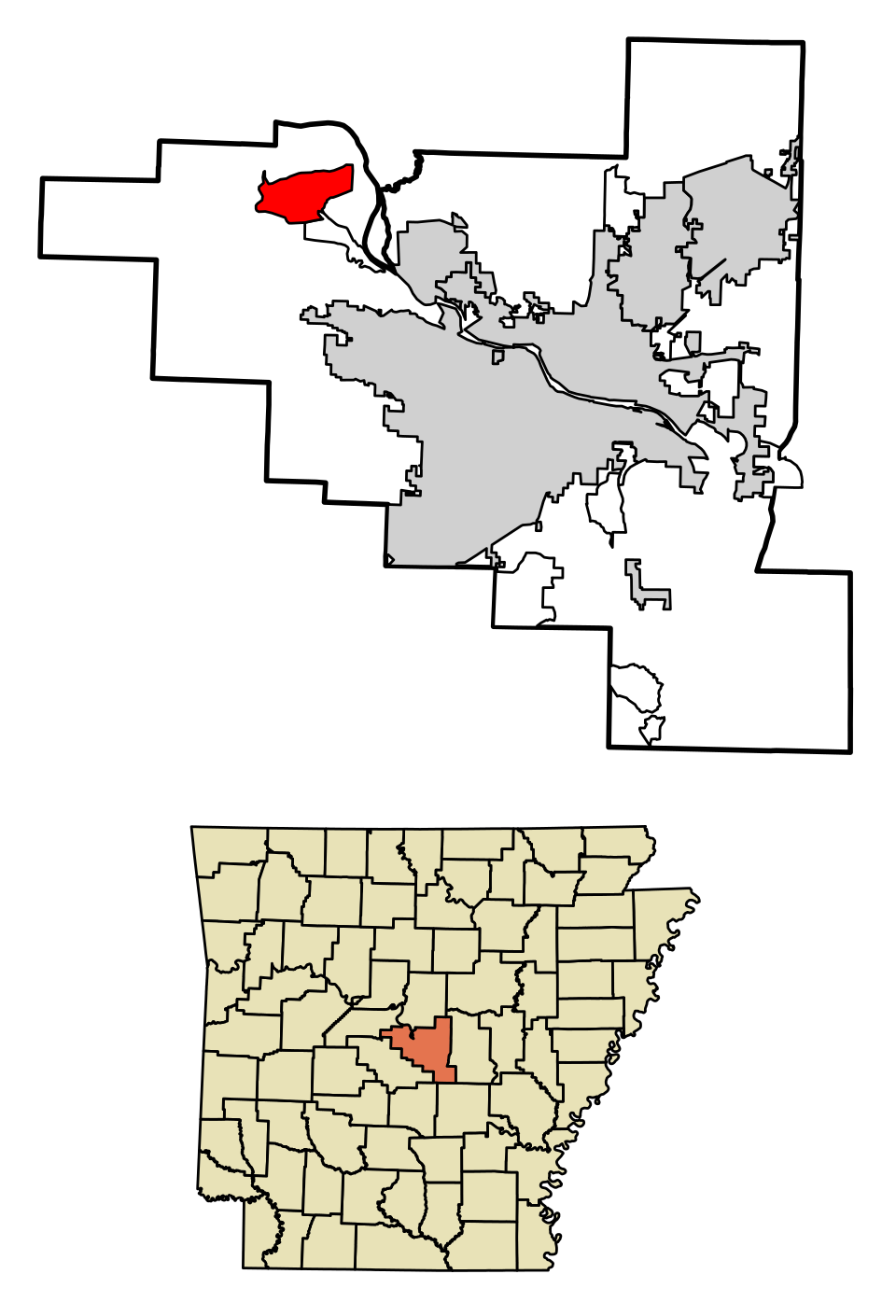 Locator map of Roland