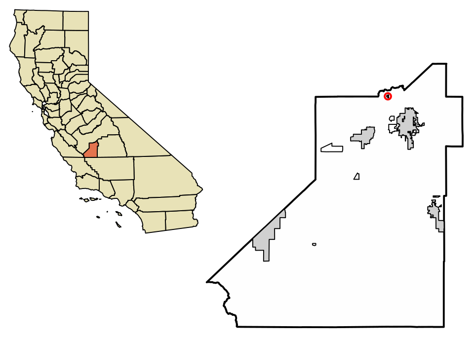 Locator map of Hardwick