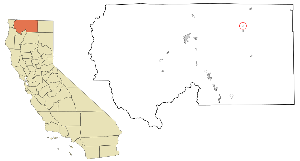 Locator map of Macdoel