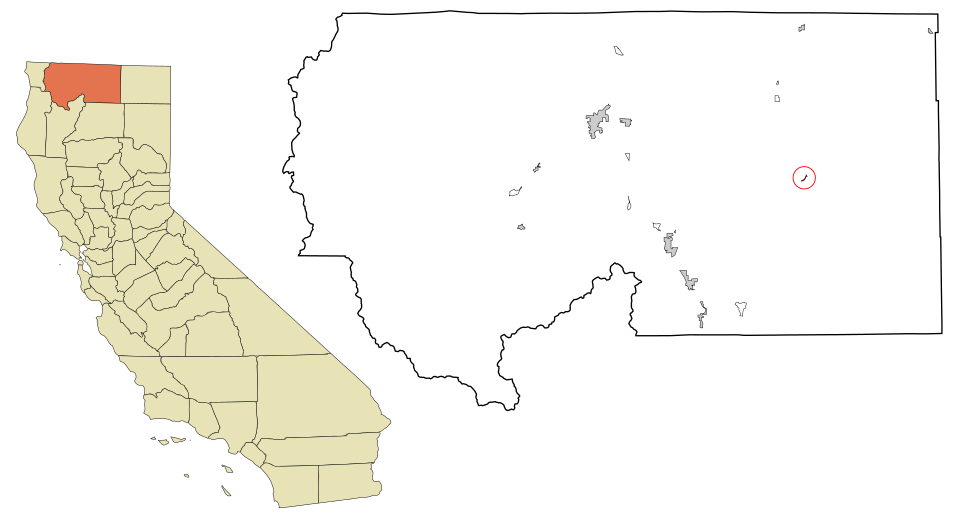 Locator map of Tennant