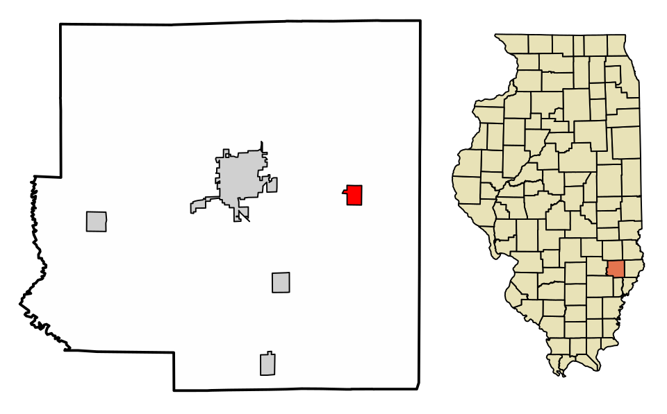 Locator map of Claremont