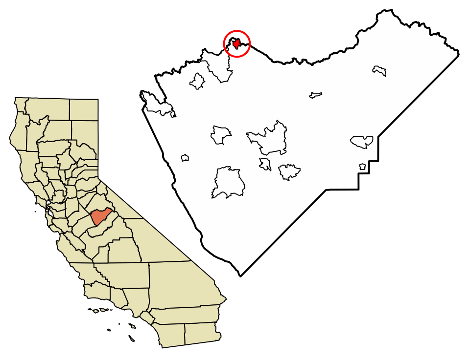 Locator map of Buck Meadows
