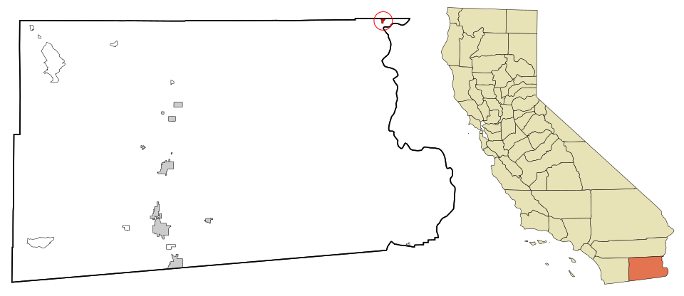 Locator map of Palo Verde