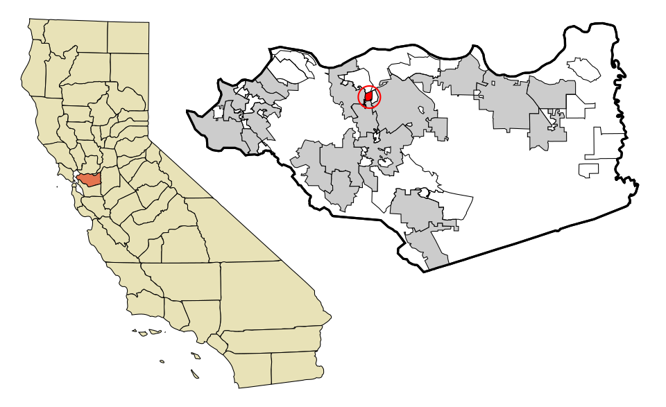 Map of Pacheco
