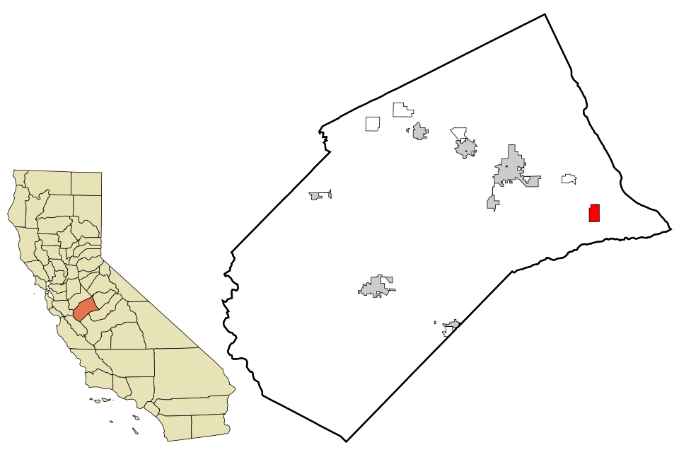 Locator map of Le Grand