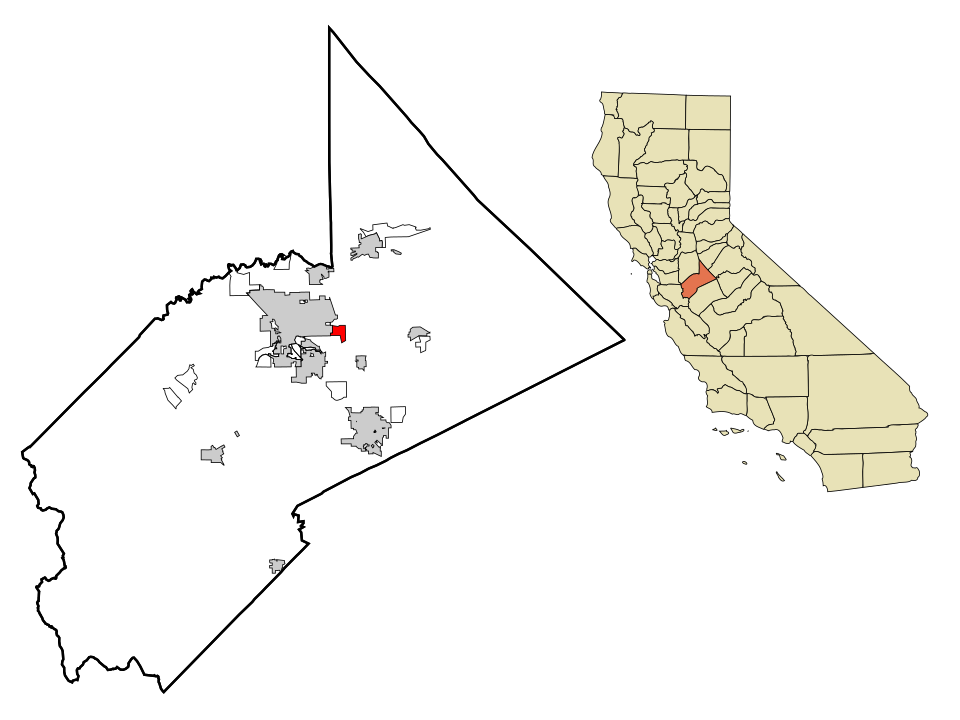 Locator map of Empire