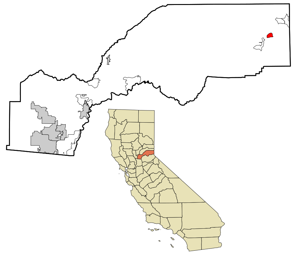 Locator map of Dollar Point