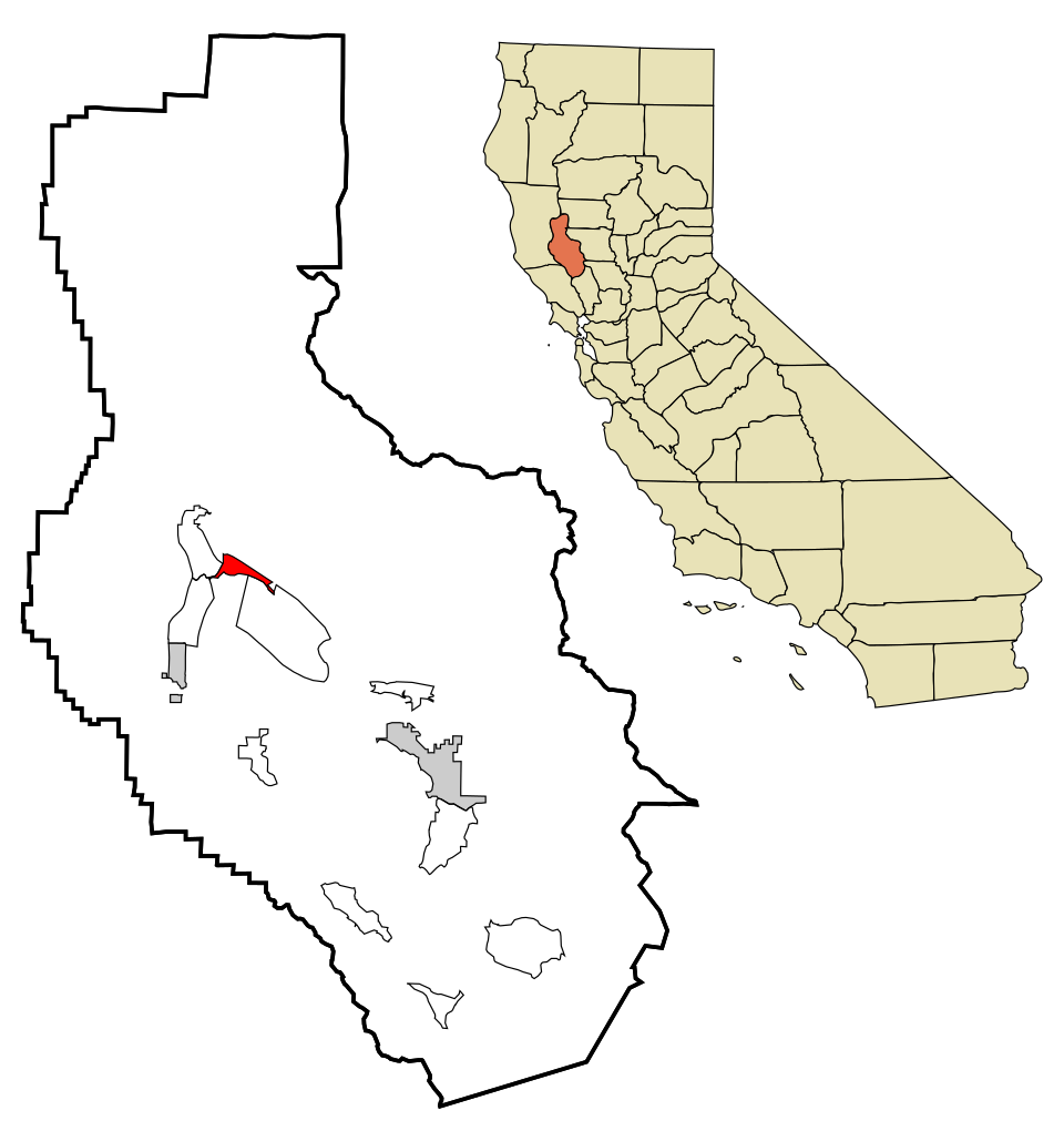 Locator map of Nice