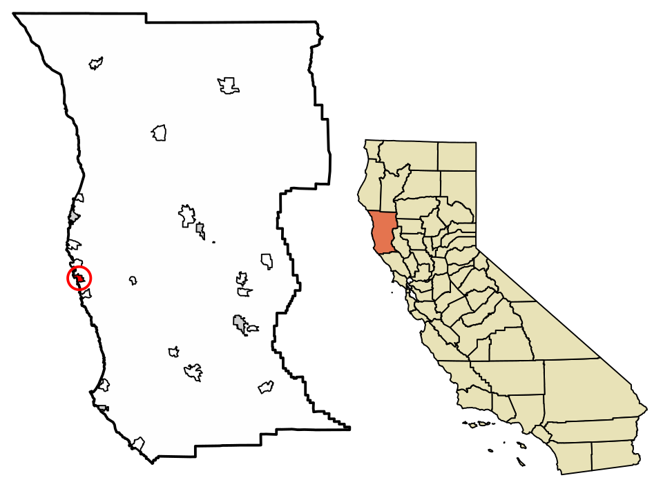 Locator map of Little River