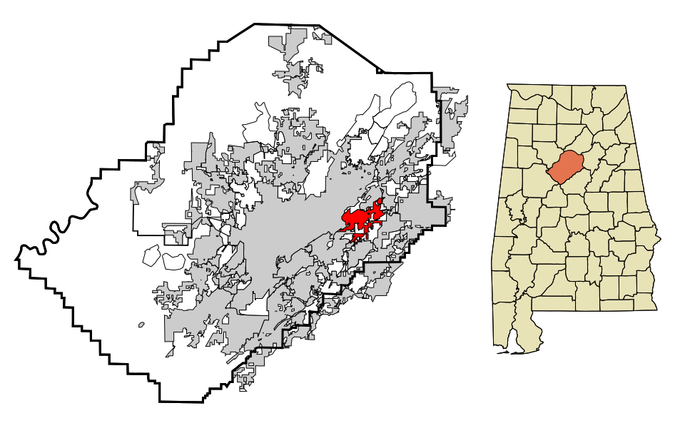 Map of Irondale