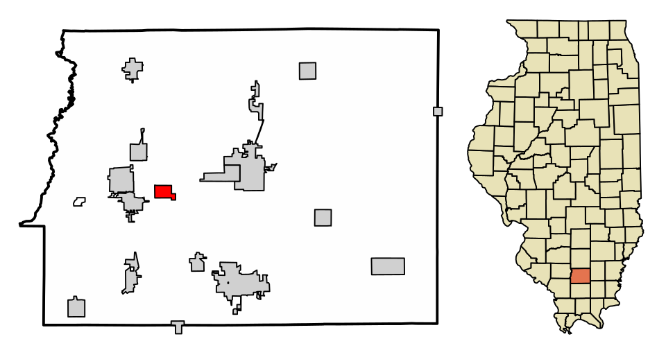 Locator map of Buckner