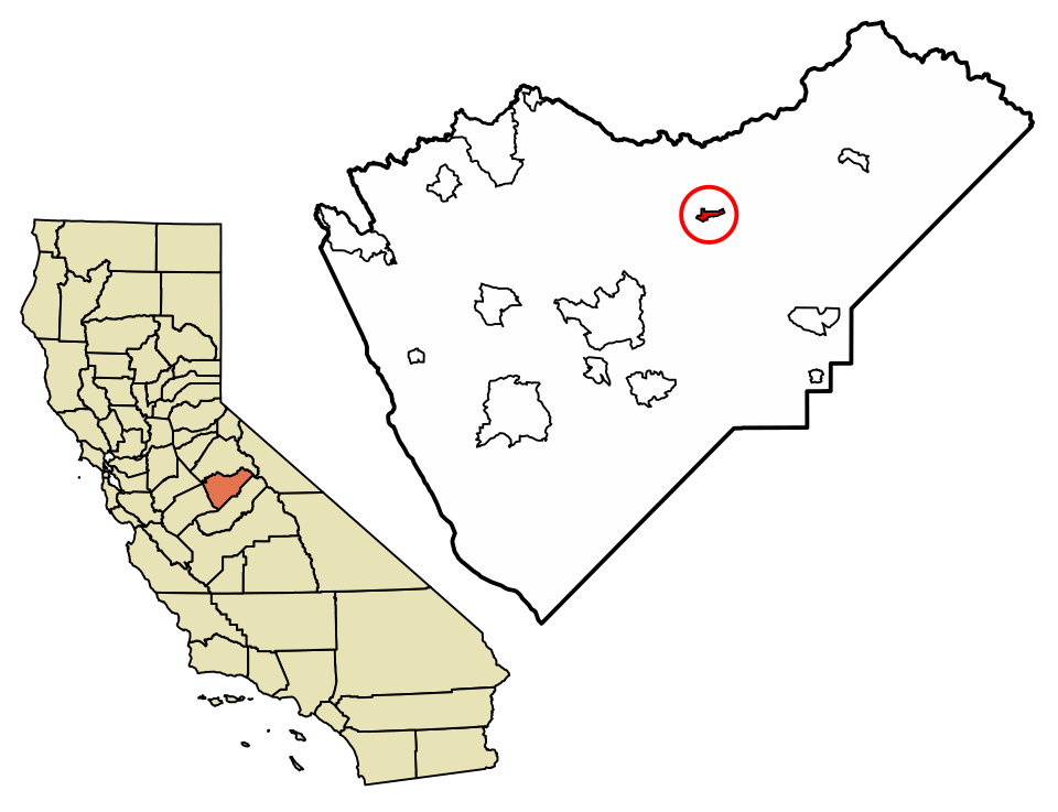 Locator map of El Portal