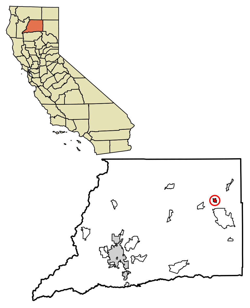 Locator map of Cassel