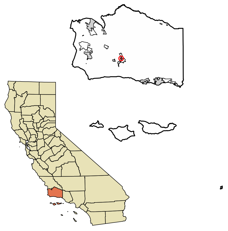 Locator map of Ballard