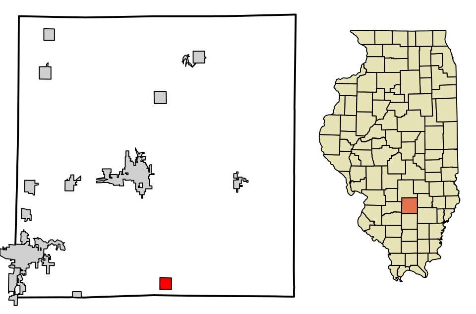 Locator map of Kell